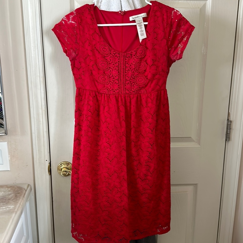 Cute red dress
